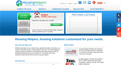 Desktop Screenshot of housinghelpers.com